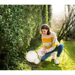 Sale Flector Garten Solar-Kugelleuchte weiß Durchmesser 15 cm