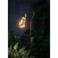 Sale Flector LED-Solarspieß Carl inkl Akku bronzefarben