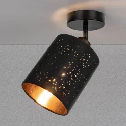Online Flector Spotserie Kassandra schwarz-gold flg.