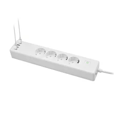 Best Flector Technik Flector Steckdosenleiste Smart Connect 4-fach und 4 USB