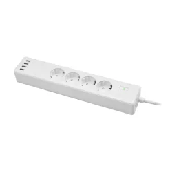 Best Flector Technik Flector Steckdosenleiste Smart Connect 4-fach und 4 USB