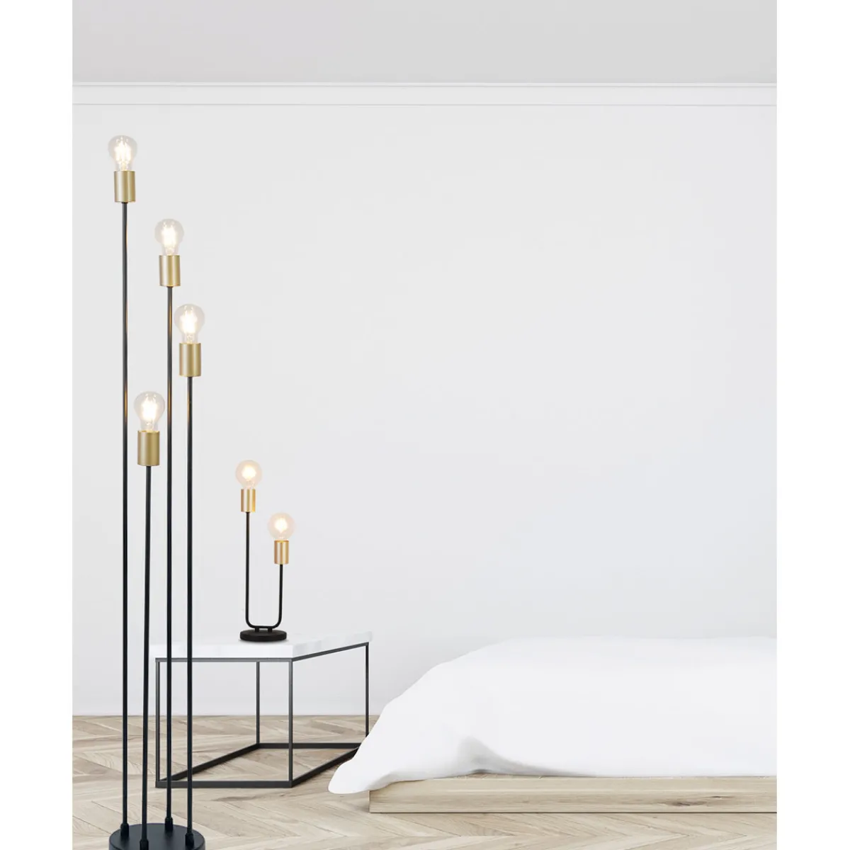 Outlet Flector Stehleuchte Edison Gold
