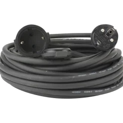 New Flector Technik Gummi-Verlängerung schwarz 10 m