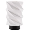 Outlet Flector Tischleuchte Rumba H 26 Durchmesser 15 cm weiss E27