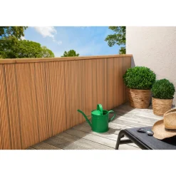 Online floraworld Schichtschutz Comfort teakoptik 0,9x3 m
