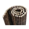 Best floraworld Sichtschutz Bambus-Matte schwarz 3x1,5 m