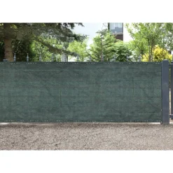New floraworld Sichtschutz HPDE-Gewebe Rolle grün 180g/M2 5x1,5 m
