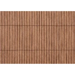Outlet floraworld Sichtschutz premium+ hellbraun 3,0x1,8 m