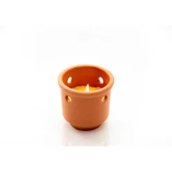 Sale Flower Power Citronellakerze TERRA mit Loch 9,7 x 6 cm