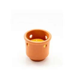 Sale Flower Power Citronellakerze TERRA mit Loch 9,7 x 6 cm
