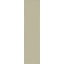 New Gardinia Fl.-Vorh. Entry taupe 60x245 cm