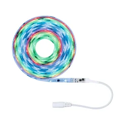 Outlet Paulmann FN SimpLED Strip Set 5m Motion RGB 10W230/12V DC Weiss Kunststoff