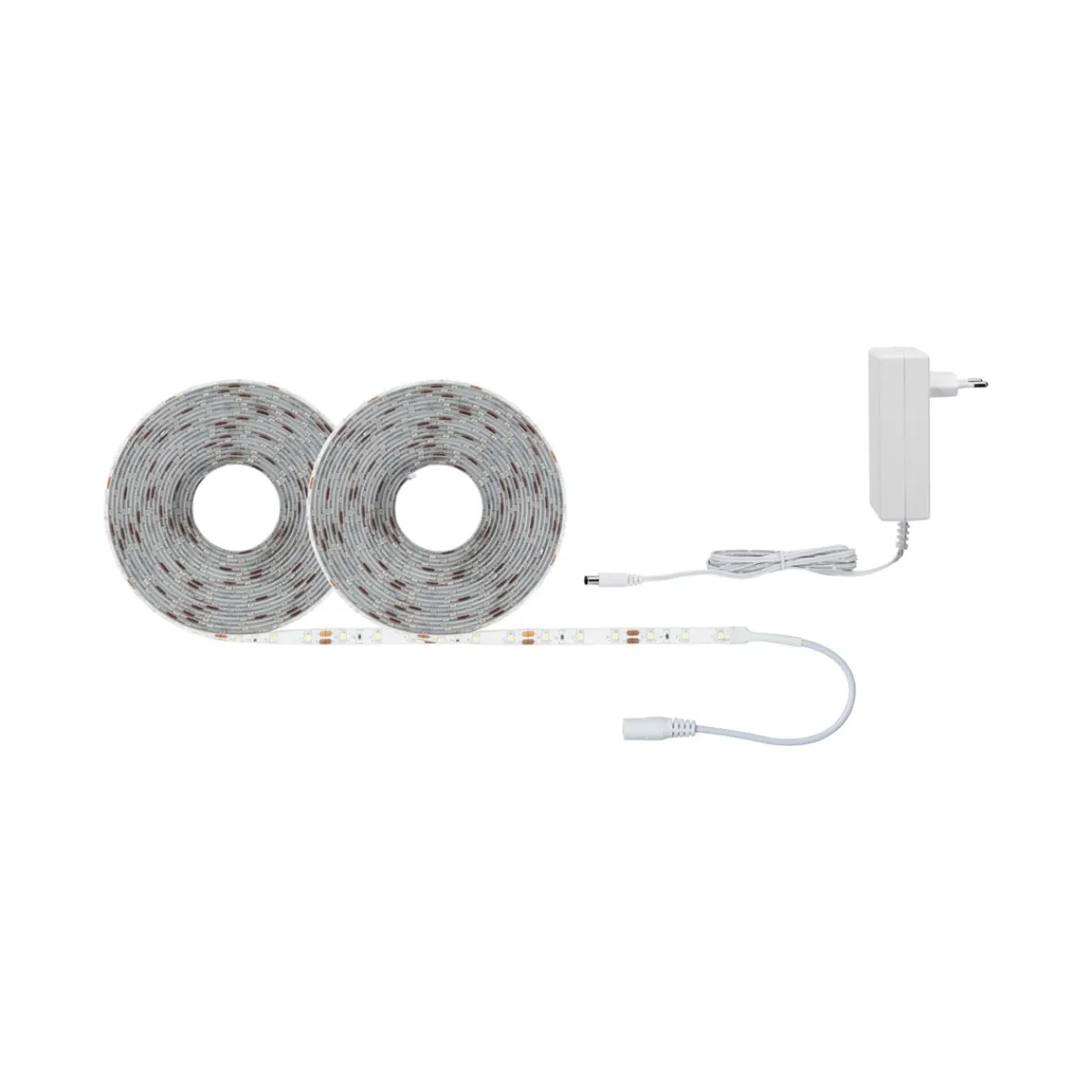 Paulmann FN SimpLED Strip Set 10m Tageslichtweiss22W 230/12V DC Weiss Metall Kst
