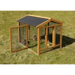 Clearance Freigehege Appartment Pro 115 x 90 x 85 cm braun