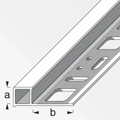 Sale Fundamo Quadratprofil 10 mm 2,5m chrom