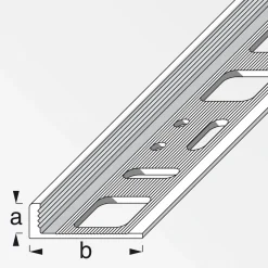 Best Fundamo Winkelprofil 10 mm 1m blank