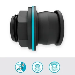 Outlet Gardena Einsteck-Tankverbinder Push IN