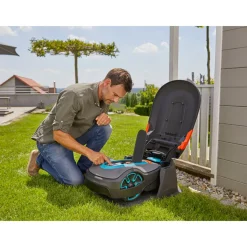 Discount Gardena Mähroboter-Garage Sileno City und Sileno Life