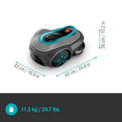 Best Gardena Mähroboter smart SILENO free Set 800 m² kabellos