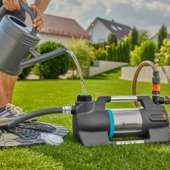 New Gardena Sauggarnitur mit 4 m Saugschlauch
