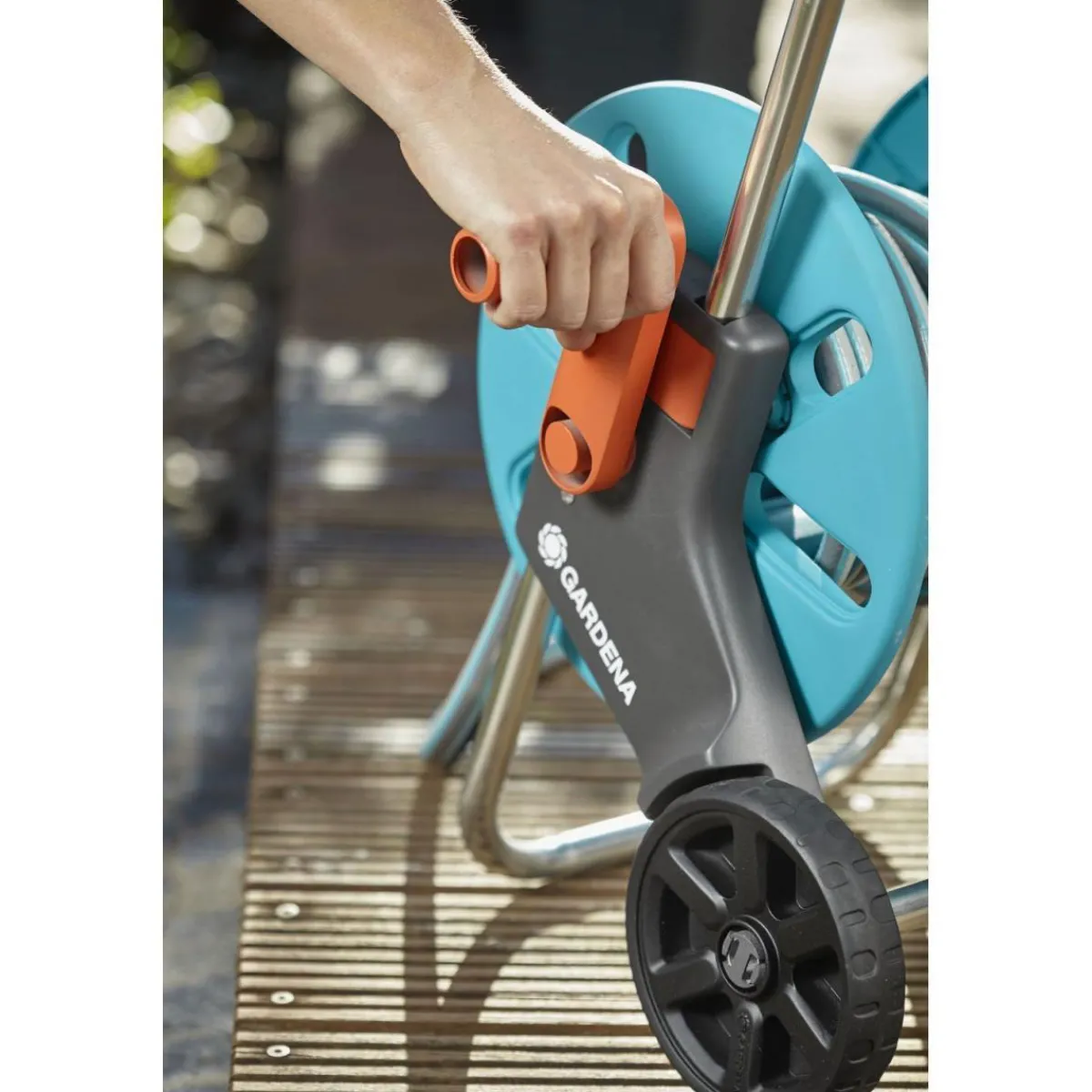 Clearance Gardena Schlauchwagen-Set AquaRoll S
