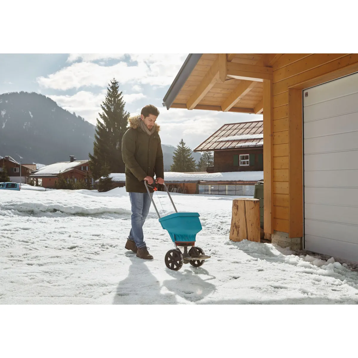 Clearance Gardena Streuwagen XL