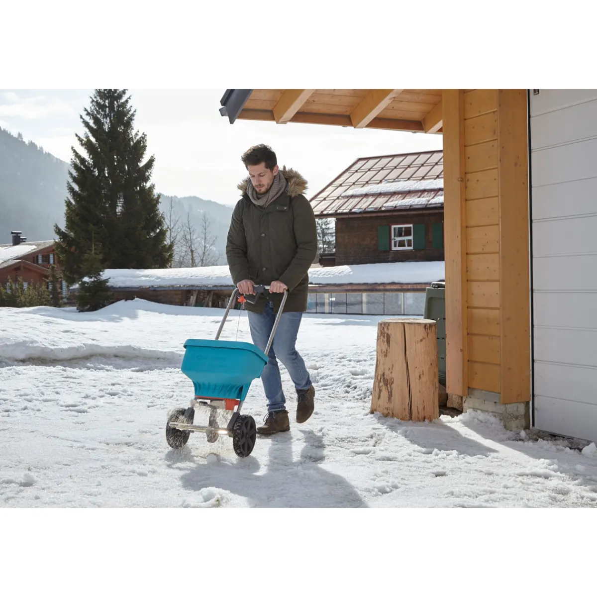 Clearance Gardena Streuwagen XL