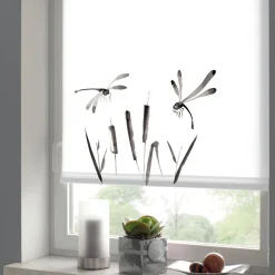 Online Gardinia Easyfix Rollo Japandi Dragonfly 60x150 cm