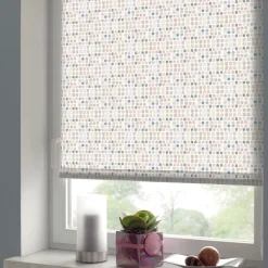 Hot Gardinia Easyfix Rollo Japandi Mosaik 75x150 cm
