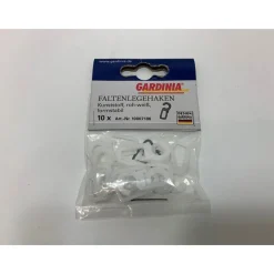 Online Gardinia Faltenlegehaken Pom 20 mm weiß