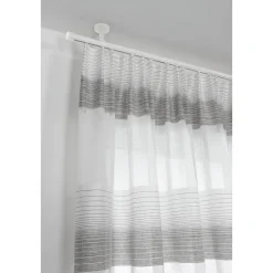 Best Gardinia Gardinenstange Chicago mit Innenlauf Durchmesser 16 mm 160 cm weiß