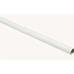 Gardinia Gardinenstange Chicago mit Innenlauf Durchmesser 16 mm 240 cm weiß