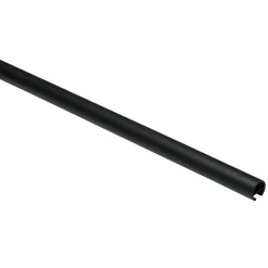 New Gardinia Gardinenstange Memphis mit Innenlauf Durchmesser 16 mm 200 cm schwarz matt
