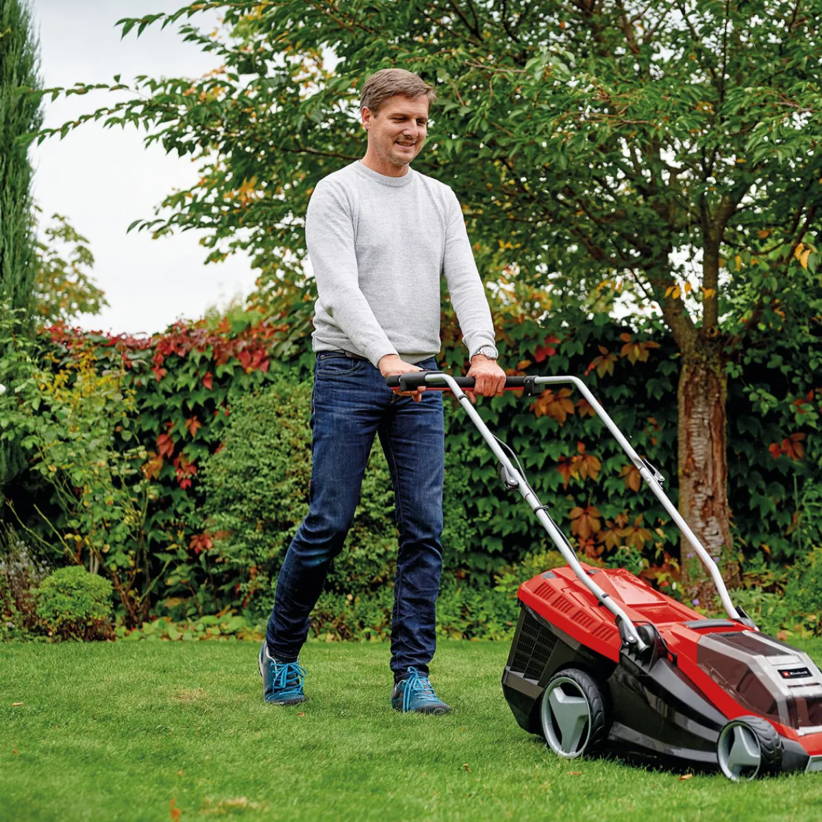 Best Einhell GE-CM 36/36 Li M KitAkku-Rasenmaeherinkl. Mulchkit