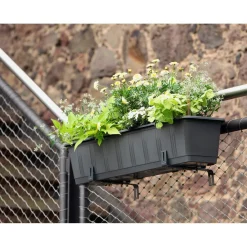 Best Geli Blumenkasten Aqua-Green plus 80 cm