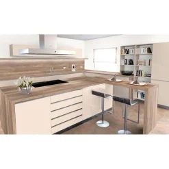 Best Getaelements Küchenarbeitsplatte windeiche beige
