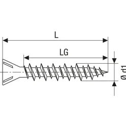 Online Gix Trockenbauschraube C für Gipsfaser 3,9 x 25