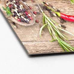 Clearance Pro-Art Glas-Art Herbage In Bowl IV 20 x 20 Glasbild