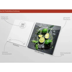 Pro-Art Glas-Art Lemonmix 30 x 30 Glasbild