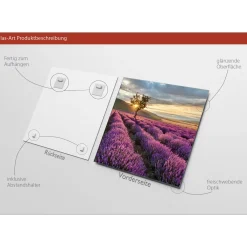 Clearance Pro-Art Glas-Art Silence 50 x 50 Glasbild