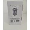 Discount Grablampe Edelstahl mit Facettenglas matt