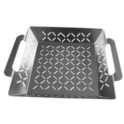 New Steuber Grillkorb groß 35 x 29,5 x 6,5 cm