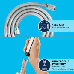 Online Grohe Brauseschlauch „VitalioFlex Comfort“, chrom, 1,75 m
