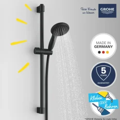 Hot Grohe Brausestangenset Vitalio Start 110 2 Strahlarten (Rain, Jet)