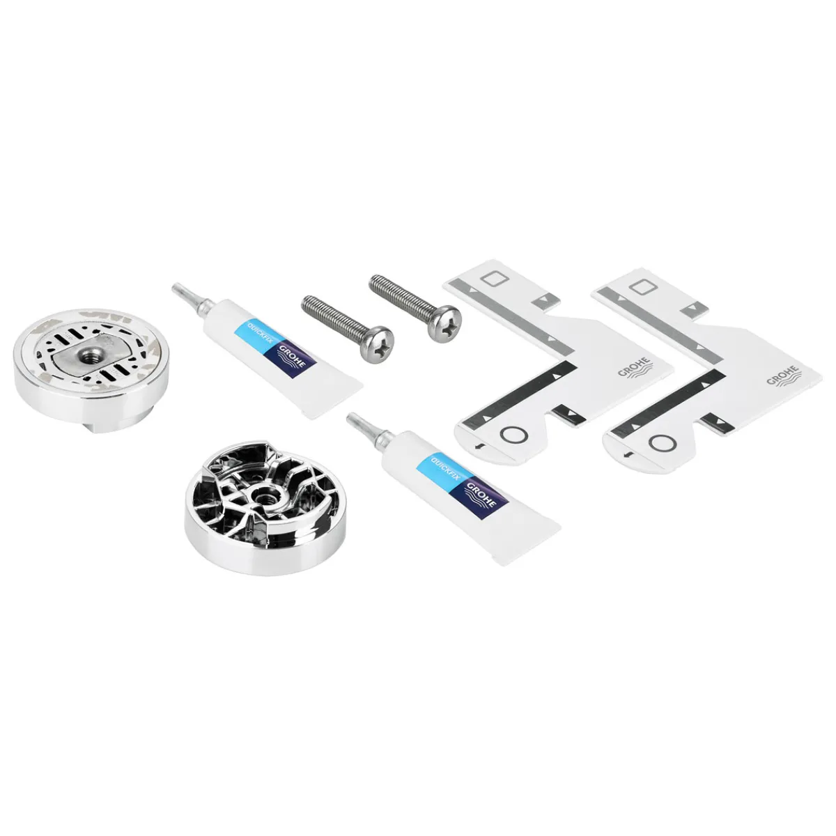 Hot Grohe Duschsystem Vitalio Start System 250 Cube Flex