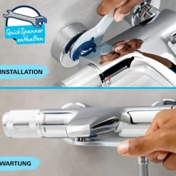 Hot Grohe Einhand-Brausebatterie Start 1/2
