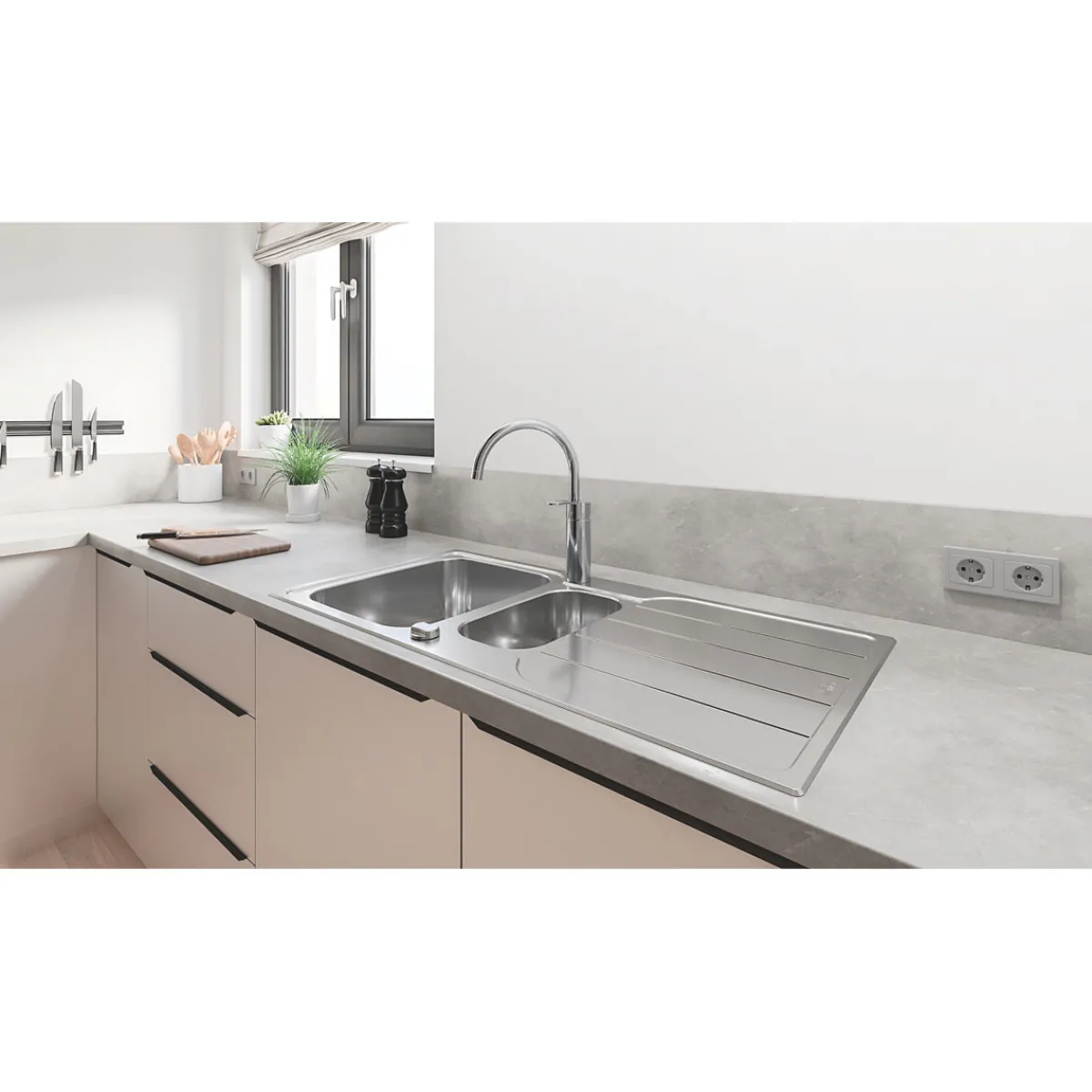 Discount Grohe Einhand-Spültischbatterie Wave Cosmopolitan1/2"