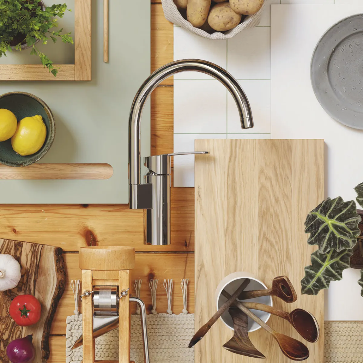 Discount Grohe Einhand-Spültischbatterie Wave Cosmopolitan1/2"