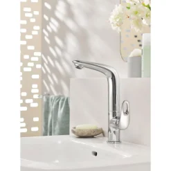 Hot Grohe Einhand-Waschtischbatterie Eurostyle L-Size Hebel offen