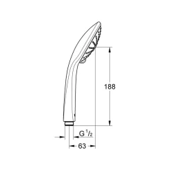 Sale Grohe Handbrause Vitalio Joy 110 Massage